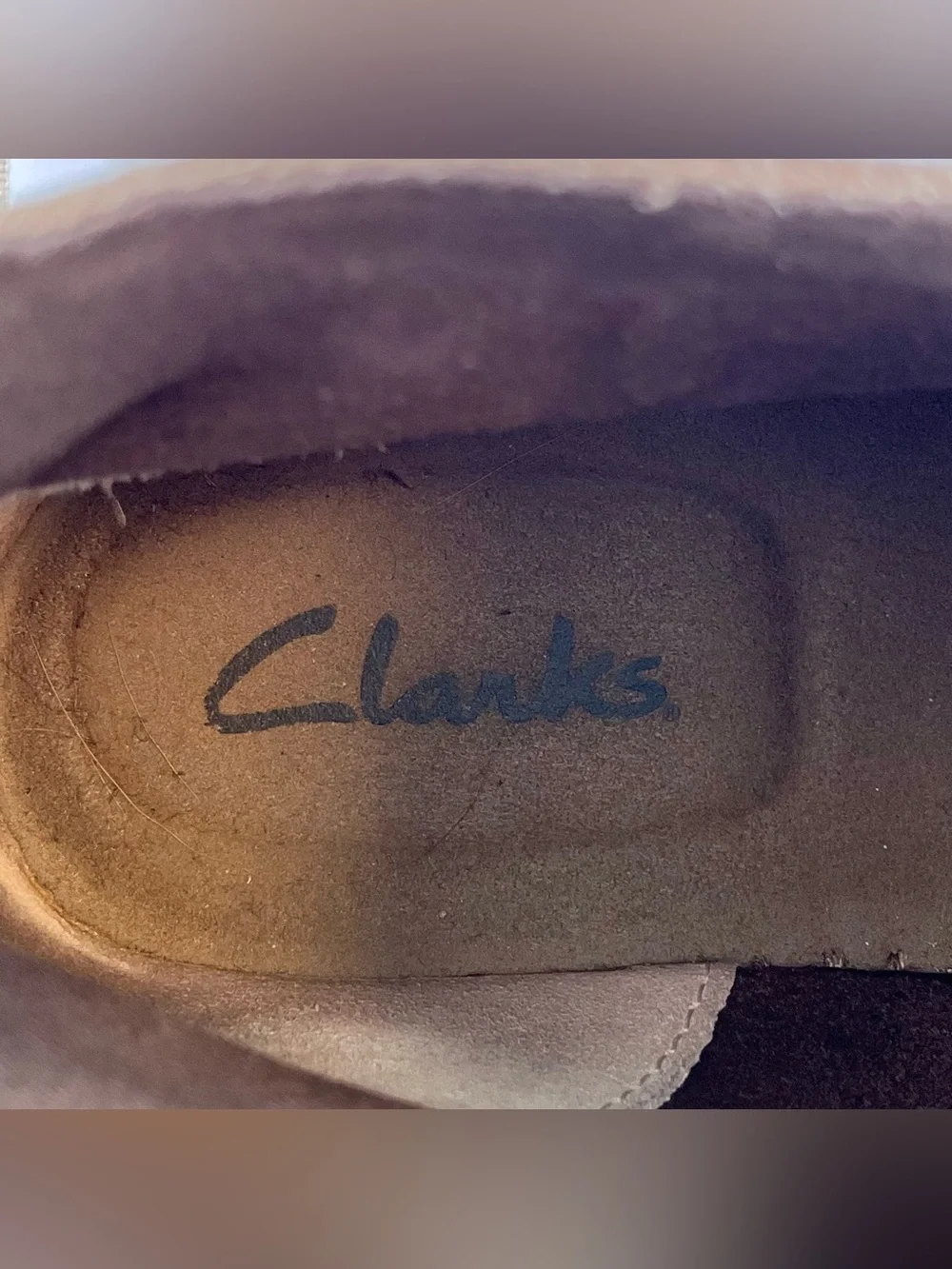 CLARKS Originals Desert Boot Bushacre 2 Chukka Taupe Suede Men's Size 11 M